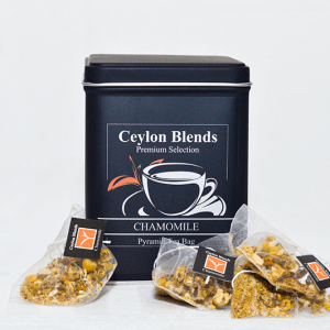 CHAMOMILE TEA 20 PYRAMID BAGS GIFT CANISTER